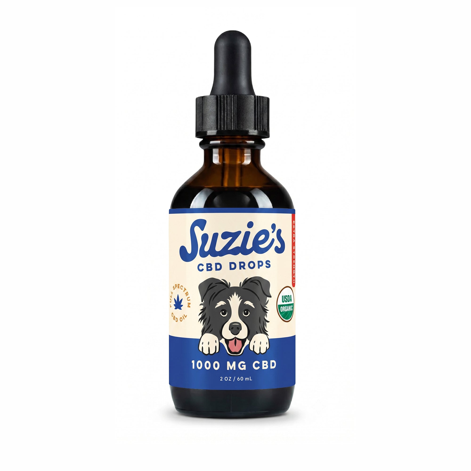 Suzie's 1000 mg CBD Oil for Dogs