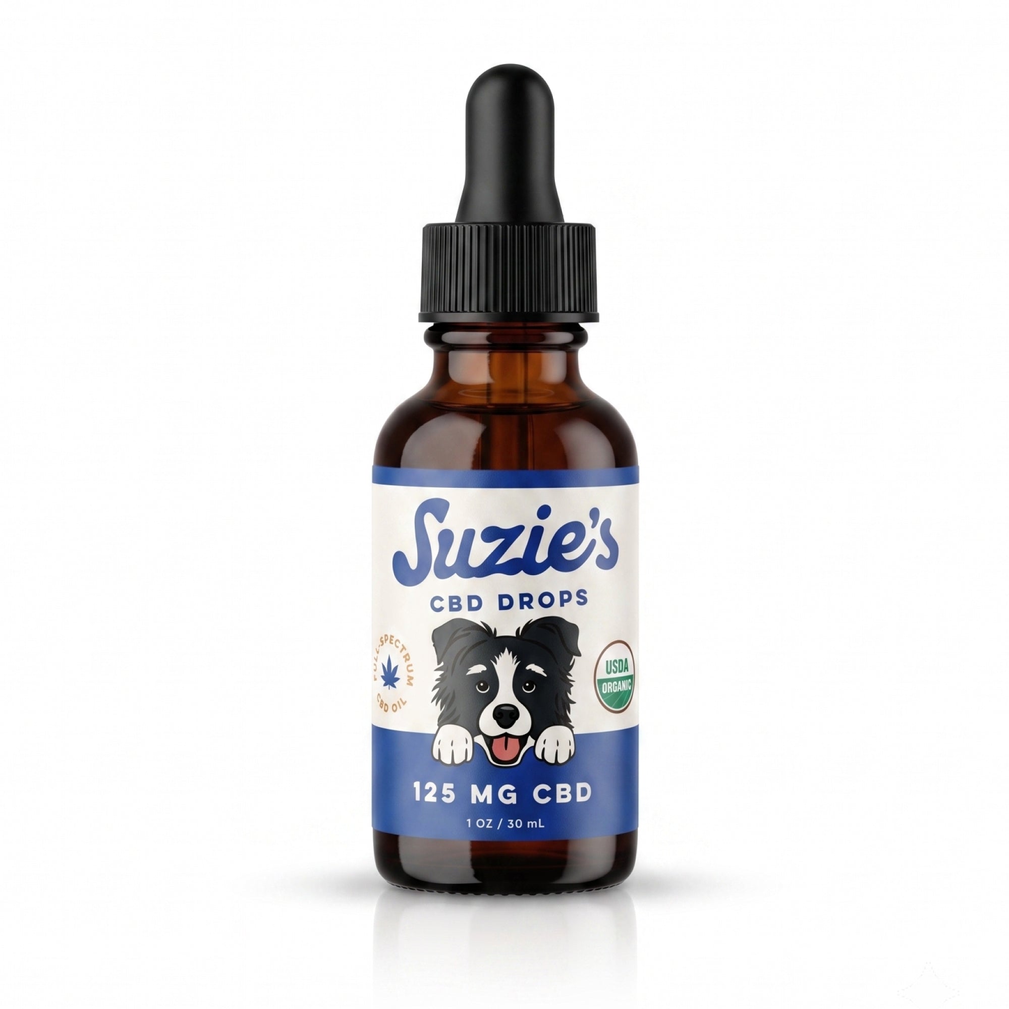 Suzie's 125 mg CBD Oil for Toy Breed