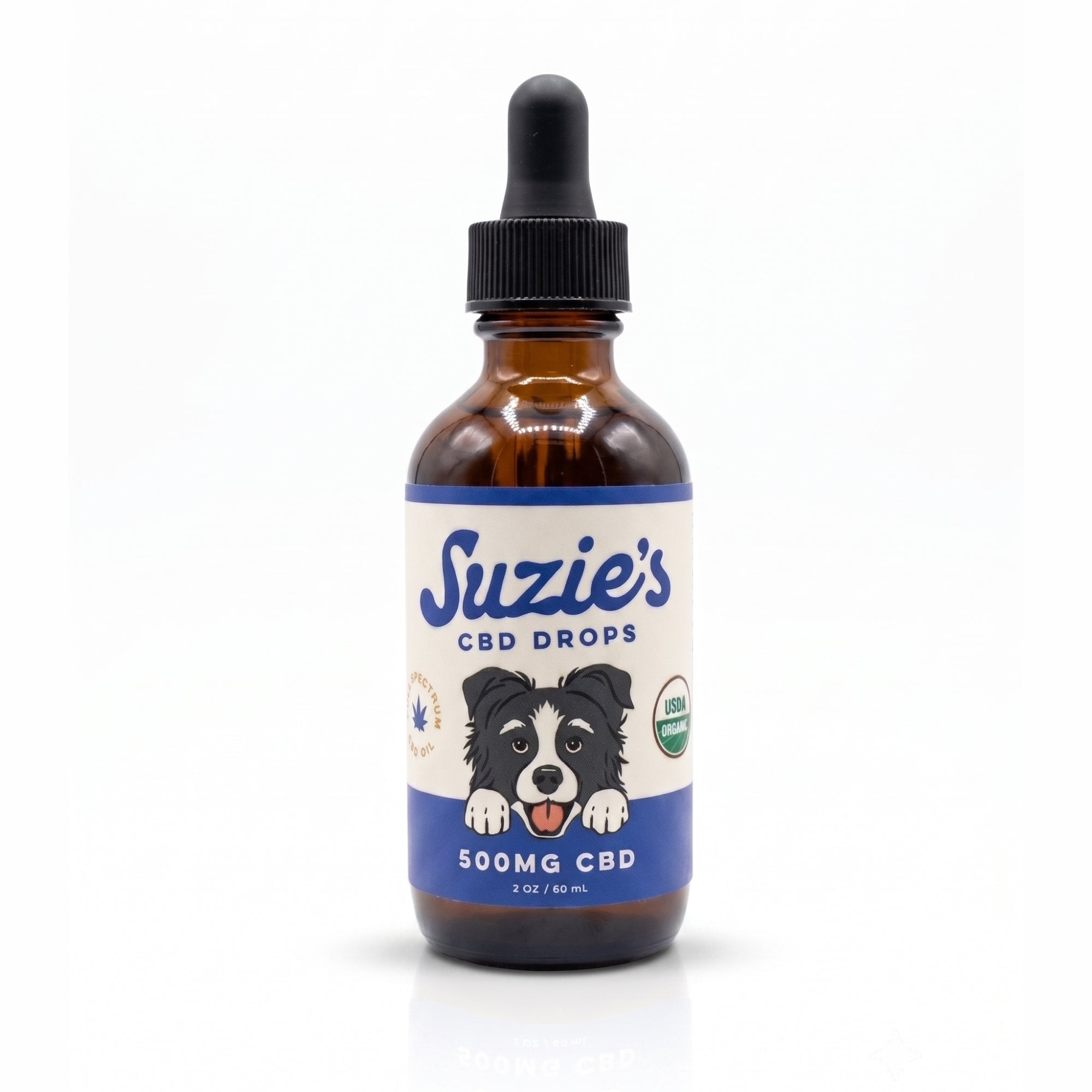 Suzie's 500 mg CBD Oil for Dogs