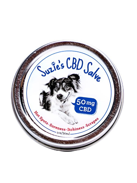 50 mg CBD Salve for Dogs | Suzie's Pet Treats