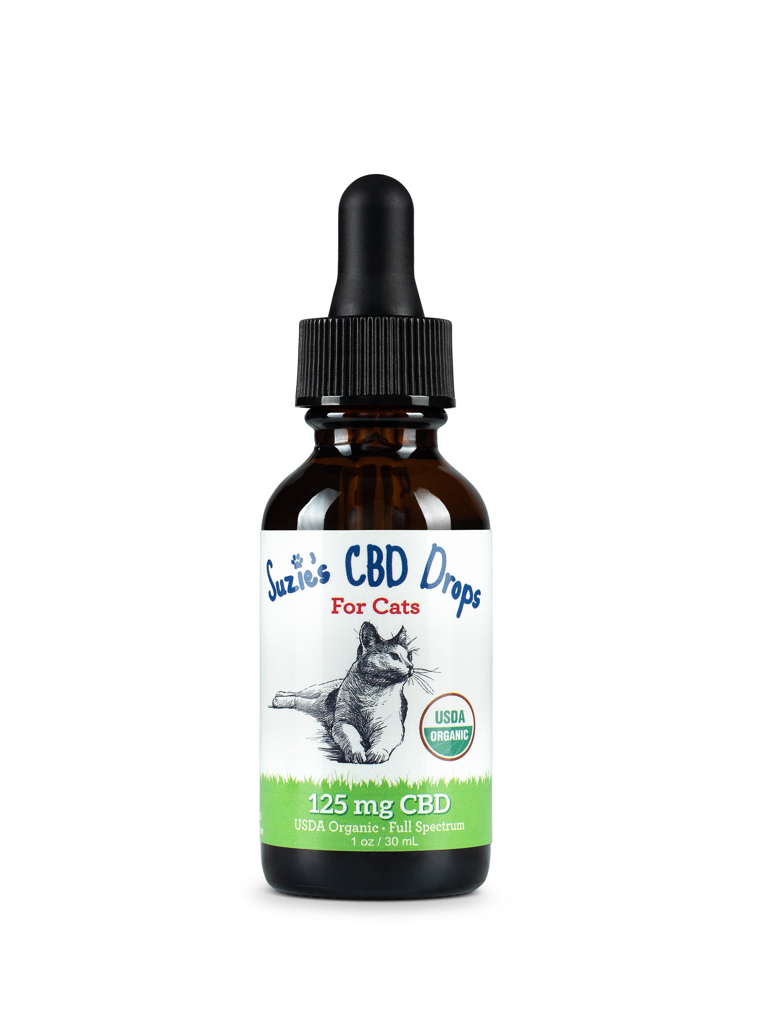 Suzie's 125 mg CBD Oil for Cats