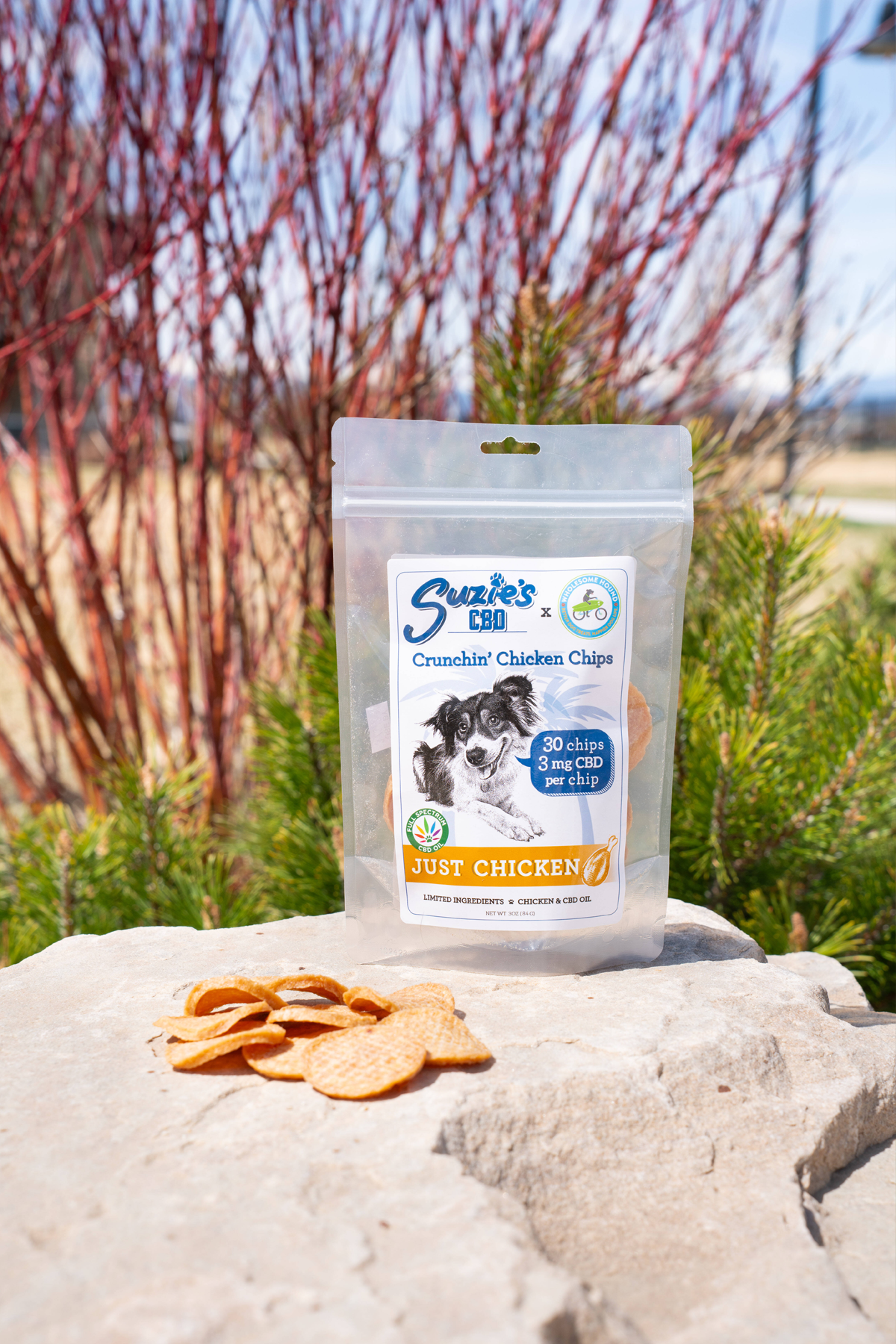 Suzie's 3 mg CBD Chicken Chips