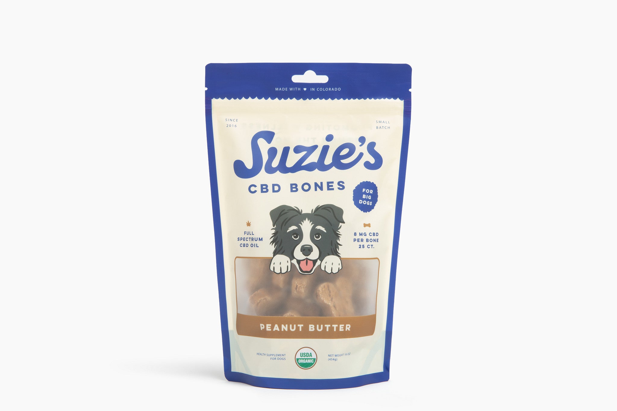 Suzie's 8 mg CBD Bones for Big Dogs