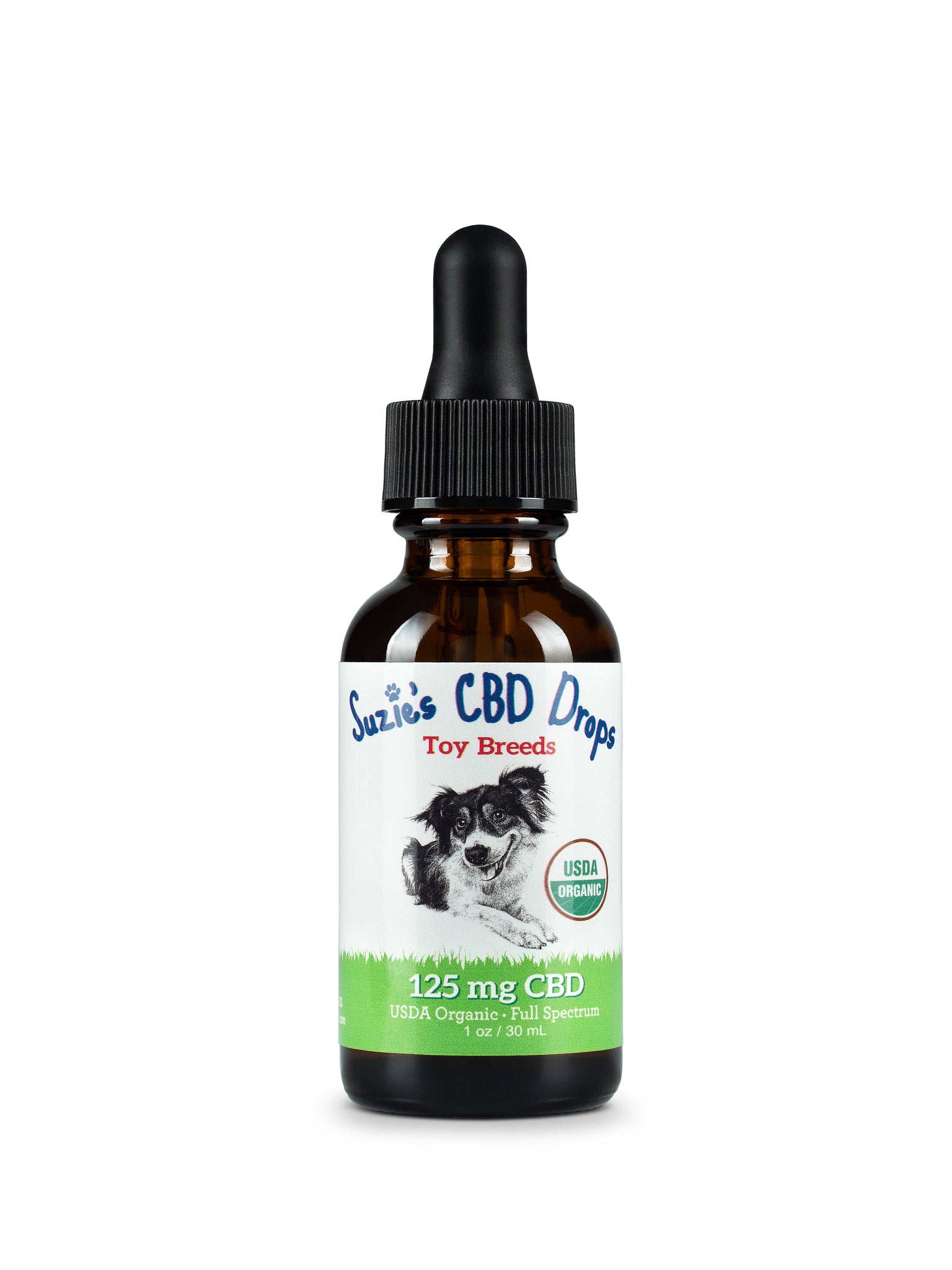 Suzie's 125 mg CBD Oil for Toy Breed